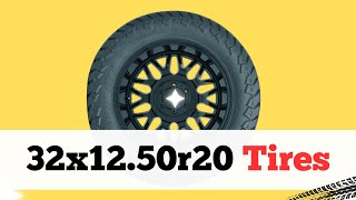 Tire 32x1250r20 in Metric 32x1250r20tires [upl. by Ashely640]