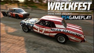 Wreckfest Gameplay PS4 HD [upl. by Knowland91]