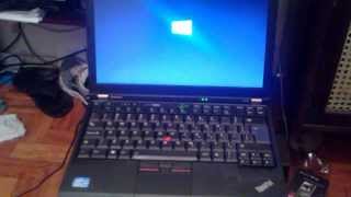 Lenovo X220 UEFI boot [upl. by Keraj]