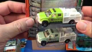 Matchbox Outdoor Adventure 5pack Ford F550 Variation [upl. by Hctub]