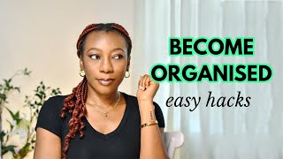 How to be more organized at work amp home  Minimalism tips [upl. by Nylirahs]