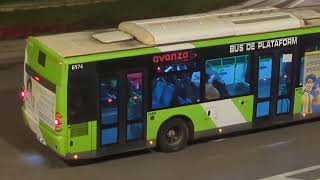 Here is the Vitrasa bus 6574 on the number 17 in Vigo Thursday 31 October 2024 [upl. by Akoyin]