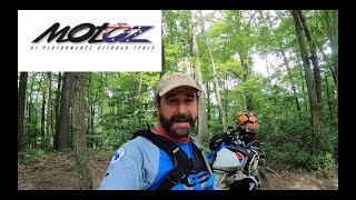 Motoz Rallz amp GPS Combination Tire Review on BMW R1250 GSA [upl. by Florentia]