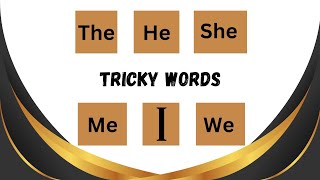 Mastering Tricky Words  Sight Words  Sentences with Tricky Words for kindergarten [upl. by Eemaj164]