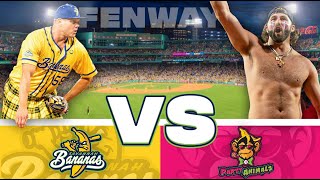 Savannah Bananas at Fenway Park Game Highlight  Banana Ball Classic [upl. by Amandi203]