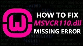 How to Fix MSVCR110dll Missing Error in hindi Windows 10 81 amp 7  Web Technical Tips [upl. by Hunter159]