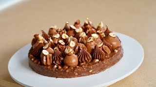 Chocolate Dacquoise Cake – Bruno Albouze [upl. by Roxanna]