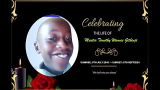 FARE THEE WELL MASTER TIMOTHY WAMAE GITHINJI [upl. by Aicella]