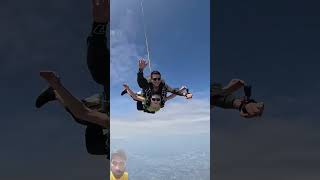 Skydive paragliding skydiving army skydivevibes skyjump helicopter adventure newsong song [upl. by Seravat]