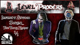 Infinity Studio Joker The Dark Knight 11 Bust Heath Ledger [upl. by Aruol]