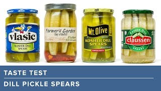 Our Favorite Store Bought Dill Pickle Spears [upl. by Kiran]