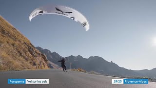 HautesAlpes  le parapentiste JeanBaptiste Chandelier sort une nouvelle vidéo spectaculaire [upl. by Sivia520]