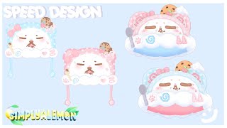 MESSY COOKIE BEAR SPEED DESIGN [upl. by Saddler]