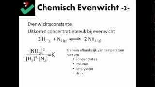 Chemisch Evenwicht 2 [upl. by Tierell929]