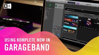 Using KOMPLETE NOW in Garageband  Native Instruments [upl. by Eisyak6]