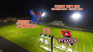 Jesup JHawks FB vs Postville Pirates  9321 [upl. by Schick]