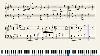 Viator Maquia Piano Sheet Music [upl. by Noelani]