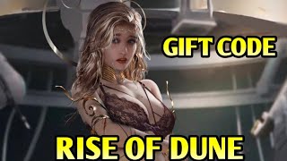 RISE OF DUNE GAMEPLAY amp REDEEM CODES HOW TO REDEEM COUPON CODE IN RISE OF DUNE [upl. by Nowd866]