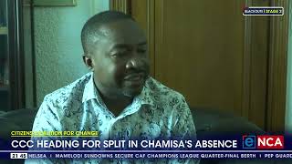 Zimbabwe Politics  CCC heading for split in Chamisas absence [upl. by Nnaeiram]