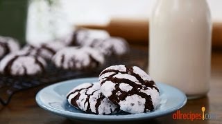 How to Make Chocolate Crinkles  Cookie Recipes  Allrecipescom [upl. by Hinman644]