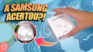 ESSE FONE BLUETOOTH BARATO da SAMSUNG promete para 2024  Galaxy Buds FE Análise Completa [upl. by Nurse443]