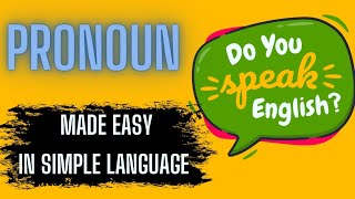 What are Pronouns in simple language [upl. by Obie]