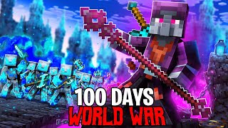 Surviving 100 Days in a Medieval World WAR [upl. by Ferris8]