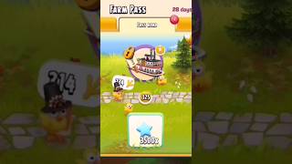 Hay Day level up👆😍💖fill video in nobytiyama games haydays haydaygameplay playingtime [upl. by Enelhtak]