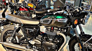 15 New 2024 Best Looking Triumph Motorcycles [upl. by Rockie]