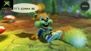 XEMU Xbox Emulator  Conker Live amp Reloaded Ingame  Gameplay Performance  Graphical Updates [upl. by Riem]