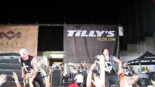 Lostprophets  Warped Tour  Holmdel NJ Entire Set [upl. by Durware413]