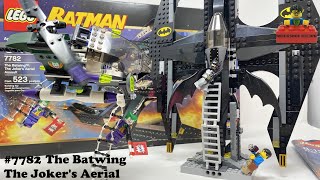 LEGO 7782 The Batwing The Jokers Aerial Assault Speed Build and Review [upl. by Hpseoj783]