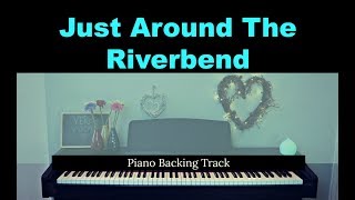 Just Around The Riverbend POCAHONTAS Piano accompaniment amp LYRICS  Backing  Karaoke track [upl. by Cecilio]