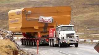 AE Peru  Transporte de los tanques WESTECH [upl. by Chancellor]