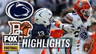 Penn State Nittany Lions vs Bowling Green Falcons Highlights  FOX College Football [upl. by Michey]