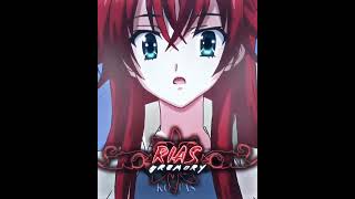 Rias vs kurumi 4k animeedit edit kurumiriasdatealivehighshooldxdfypシ゚debateeditanime [upl. by Etnuhs]