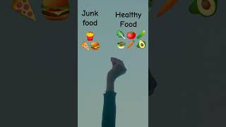 Junk food vs healthy food [upl. by Enomar]