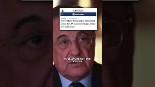 Florentino Pérez desvela la clave del éxito en la gestión del Real Madrid shorts [upl. by Lenehc]