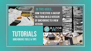 QuickBooks Training Videos How To Restore A Quickbooks Backup File [upl. by Carmen]