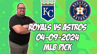 Kansas City Royals vs Houston Astros 4924 MLB Pick amp Prediction  MLB Betting Tips [upl. by Annairt94]