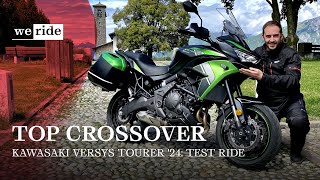 Kawasaki Versys 650 Tourer 2024  🧳 Top crossover media TEST RIDE [upl. by Albers934]