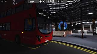 ExtraCurtailment  Route 64  Coombe Road  West Croydon  JUSTICEFORGUEST  ROBLOX [upl. by Brinn626]