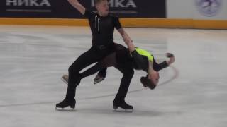 2017 Russian Jr Nationals  Ekaterina Andreeva  Ivan Desyatov SD [upl. by Llerdnod]