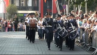 Stadtschützenfest Mönchengladbach 2014  Parade [upl. by Anemix442]