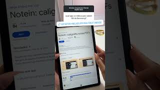 Qual o melhor app para tablet Android da Samsung Notein tabletandroid notein tabs6lite [upl. by Atteirneh]