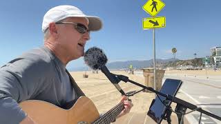 Mona Lisas and Mad Hatters Elton John cover  live Santa Monica Beach 91724 [upl. by Adigirb237]