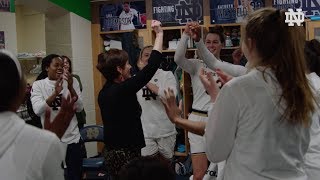 PostGame Locker Room Reaction  ndwbb vs Tennessee 2018 [upl. by Ostraw]