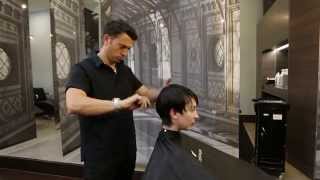 Short shape on shape Pixie cut and colour by Adam extended how to video [upl. by Eux]