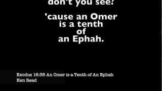 An Omer is a Tenth of An Ephah Exodus 1636 [upl. by Notled]