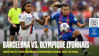 HIGHLIGHTS  Barcelona vs Olympique Lyonnais – UEFA Women’s Champions League Final 2022 [upl. by Harvey]